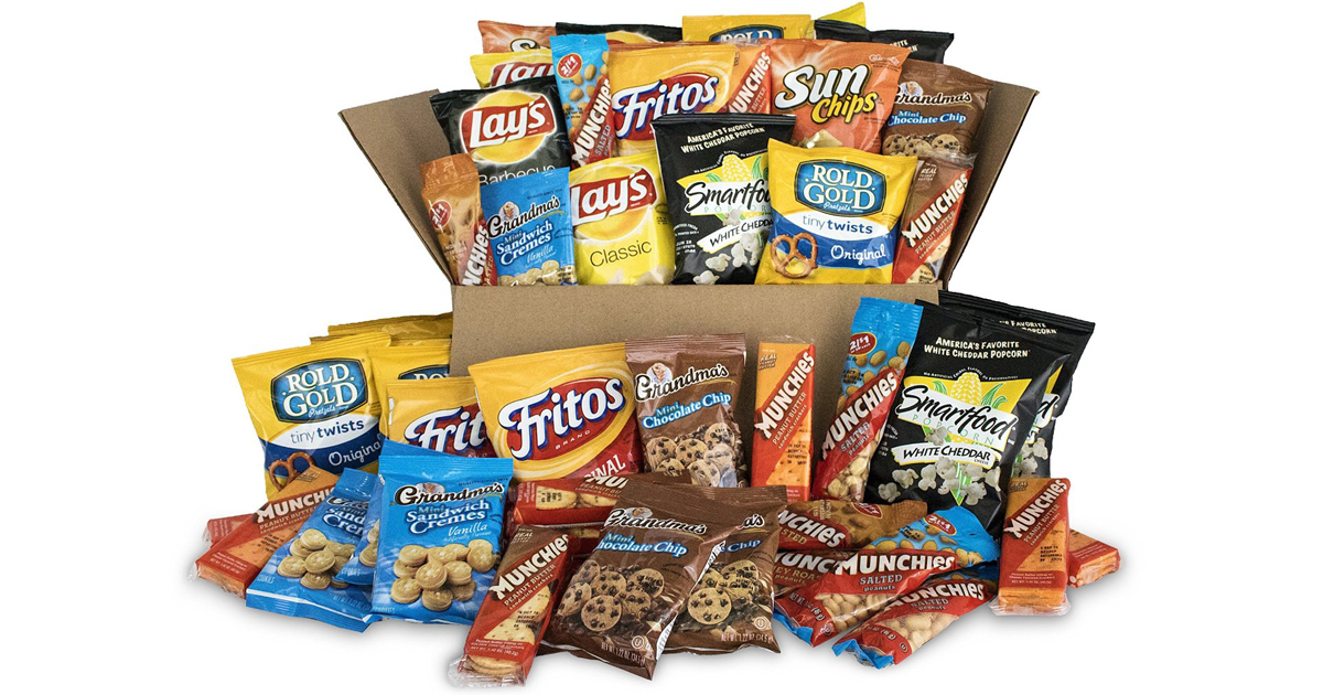 Amazon Prime: Frito Lay 50 Count Sweet & Salty Snack Box ONLY $12.74 ...