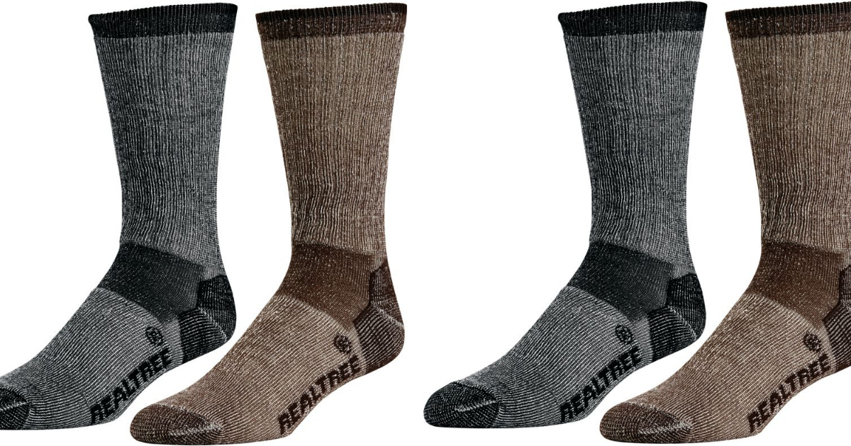 Men's MerinoWool Socks 2Pack Only 6.99 Shipped
