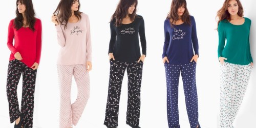 Soma.com: Pajama Set AND Slippers ONLY $34.50 Shipped (Regularly $89)