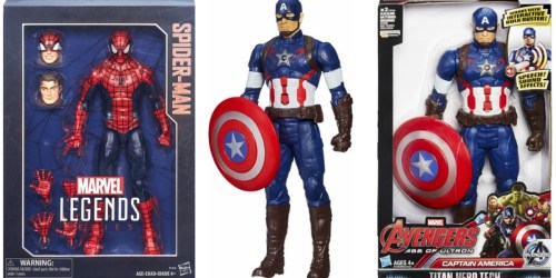 Best Buy: Captain America & Spider-Man 12-inch Figures Only $29.99 Shipped (Regularly $49.99)