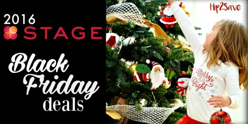 Stage Stores: 2016 Black Friday Deals
