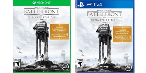 Star Wars Battlefront Ultimate Edition Xbox One or PS4 Only $19.99 Shipped (Reg. $39.99) + More