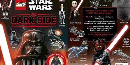 Amazon: LEGO Star Wars The Dark Side Book Only $10.79 (Regularly $16.99)