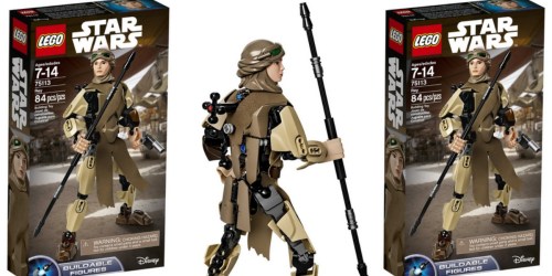 Highly Rated LEGO Star Wars Rey Figure Only $11.66 (Regularly $19.99)
