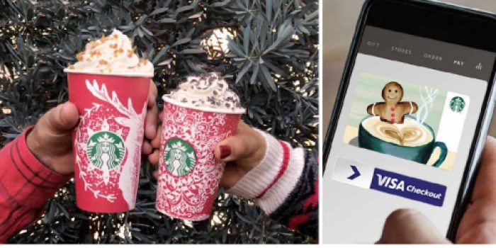Starbucks: *HOT* Free $10 eGift Bonus – Just Load $10 Using VISA Checkout on Mobile App