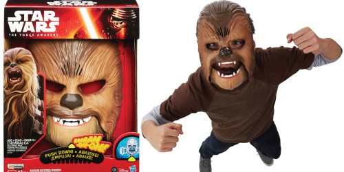 Target: Star Wars Chewbacca Electronic Mask Only $22.39 Shipped (Regularly $27.99)