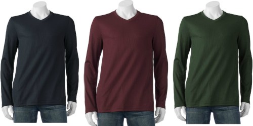 Kohl’s Cardholders: Big & Tall Croft & Barrow V-Neck Sweaters Only $7.17 Each Shipped (Regularly $28)