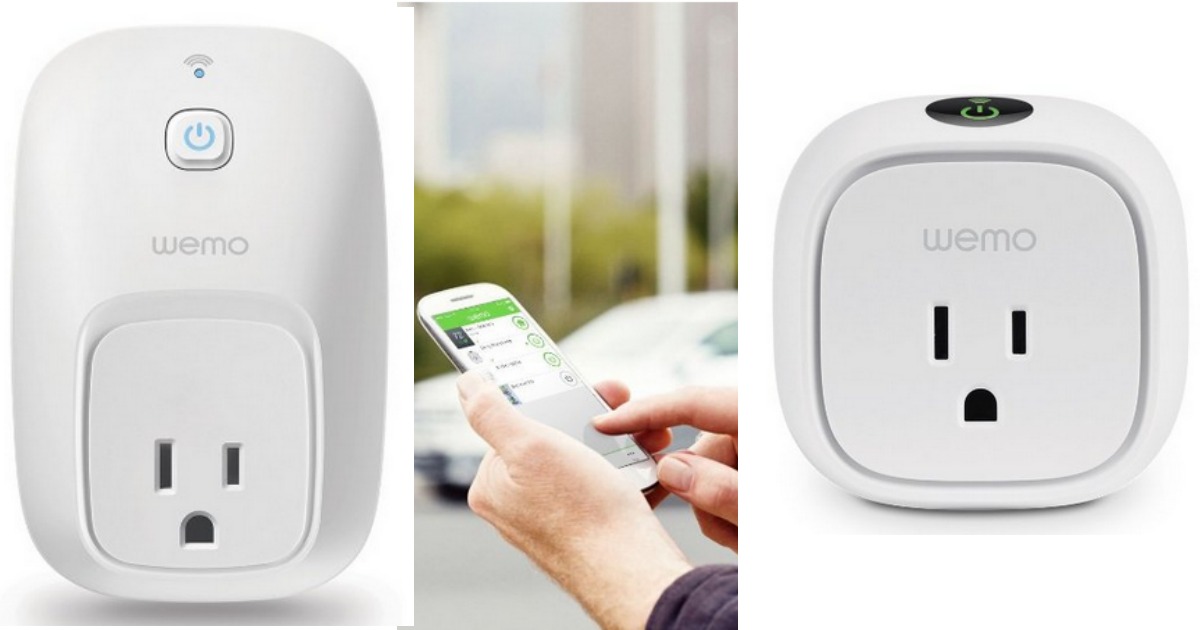 Amazon WeMo Switch Smart Plug w/ WiFi Only 20.99 (Regularly 49.99