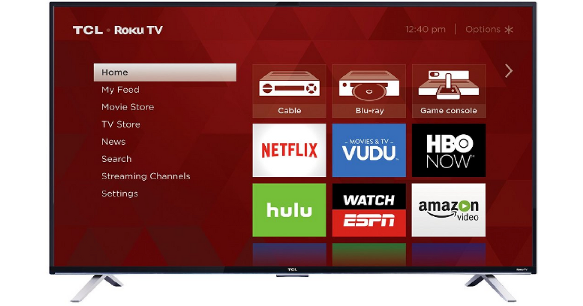 Target TCL 55" 4k Ultra HD Roku Smart TV Only 339.99 Shipped