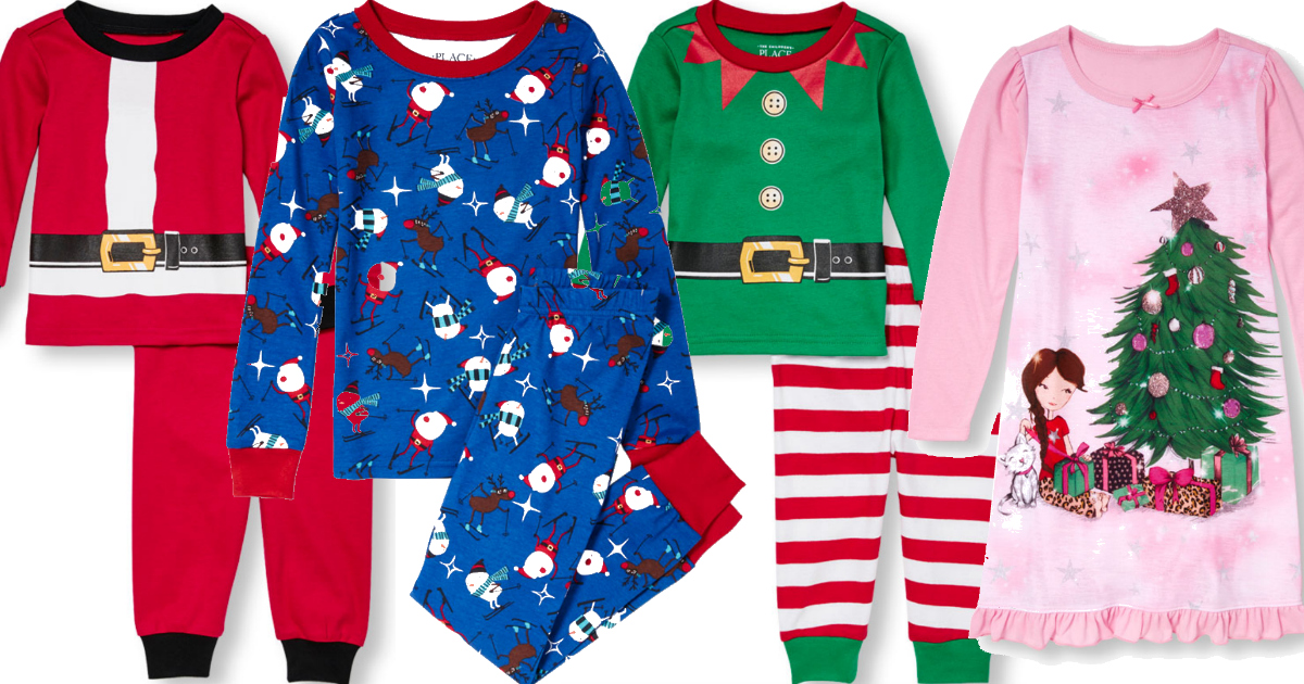 The Children's Place Holiday Pajamas Starting at 7.47 Shipped