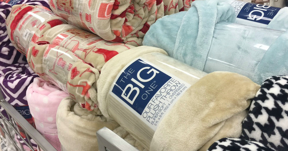 *HOT* Deals on The Big One Plush Throws, Electric Blankets, Thermalwear & More