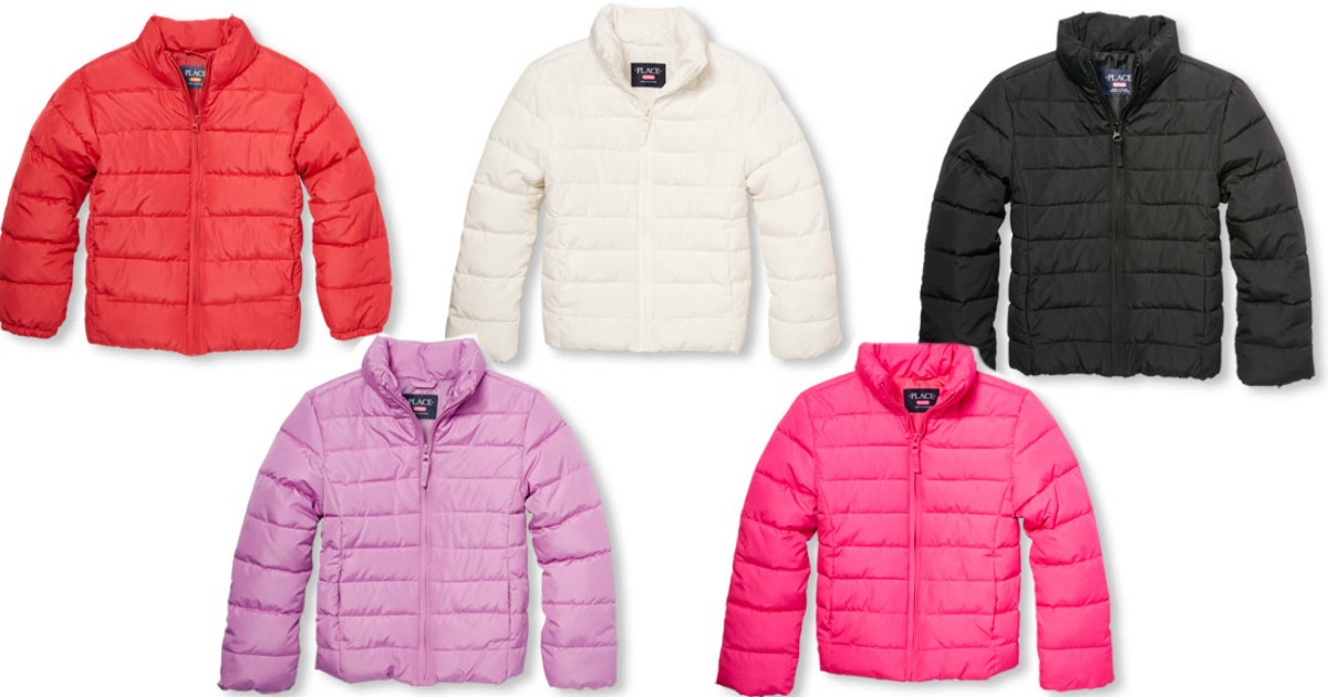 The Children's Place Toddler & Kids' Puffer Jackets $14.99 Shipped ...