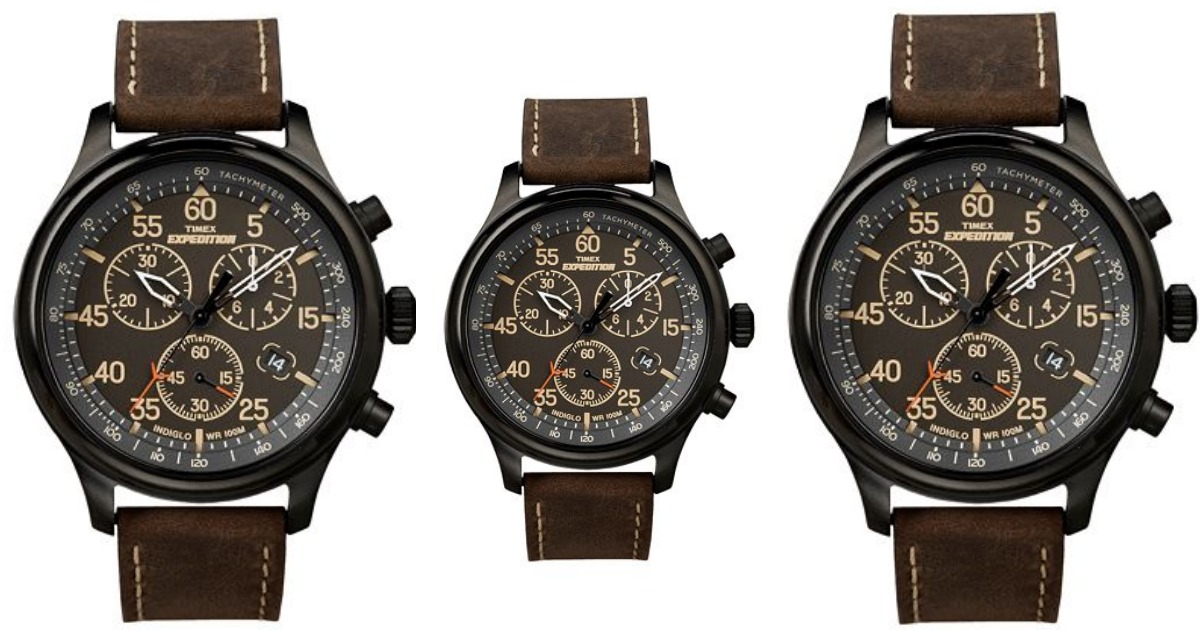Kohl's: Men's Timex Expedition Watch w/ Leather Strap Only $  (Regularly $)