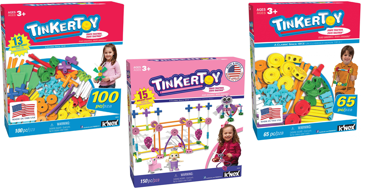 tinkertoy 250 piece set