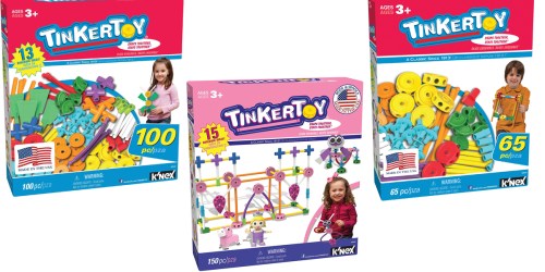 Tinkertoy 100 Piece Essentials Value Set Only $17.97 (Regularly $39.99)