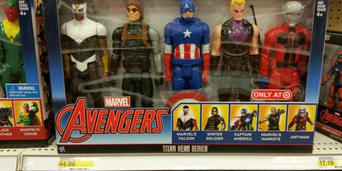 Target: Titan Hero Captain America 5-Pack Just $19.11 TODAY ONLY (Regularly $44.99)