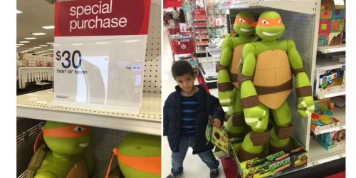 Target: Teenage Mutant Ninja Turtles 48″ Action Figure Possibly Only $29.99 (Regularly $99.99)