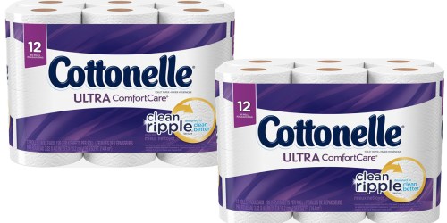 Amazon: Cottonelle Ultra ComfortCare 12 Count Toilet Paper Big Rolls ONLY $3.99 (Add-On Item)