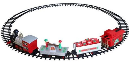 Kohl’s: North Pole Junction Christmas Train Set Only $29.74 (Regularly $99.99) – Includes 30 Pieces!