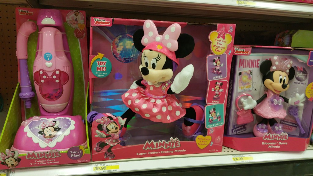 Minnie Mouse Roller Skating Minnie
