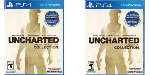 Uncharted: The Nathan Drake Collection PlayStation 4 Game Only $15 Shipped (Regularly $19.99)