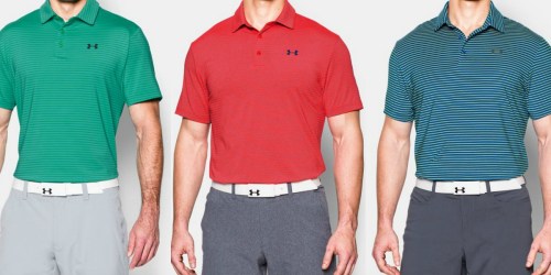 Under Armour: 50% Off Outlet Items + Free Shipping = Men’s Golf Polo Shirts $29.24 Shipped (Reg. $65)