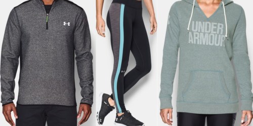 Under Armour: 50% Off Outlet Items + $20 Off a $100 Order & Free Shipping