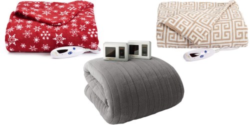 Kohl’s: Biddeford Heated Plush Throws ONLY $18.69 (Regularly $79.99) – Today Only