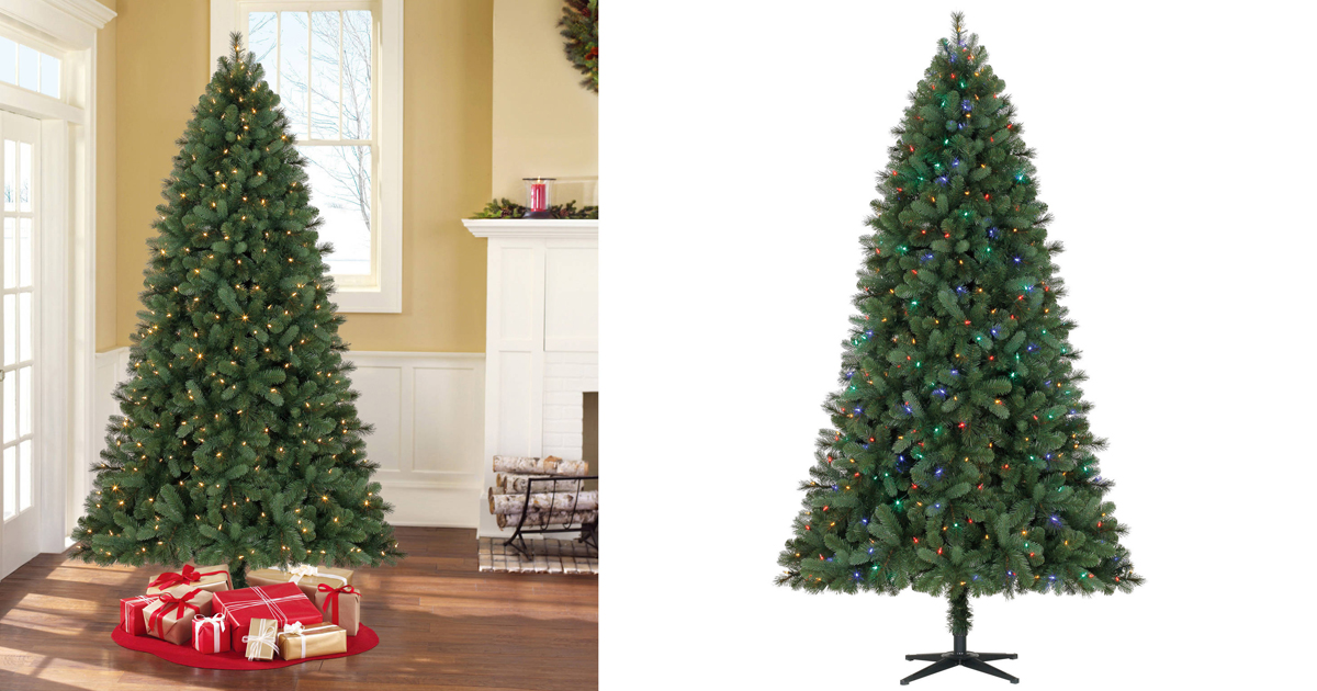 Walmart PreLit 7.5' Norwich Spruce Christmas Tree w/ColorChanging