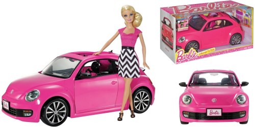 Kohl’s Exclusive: Barbie VW Beetle Car AND Doll Set Only $16.99