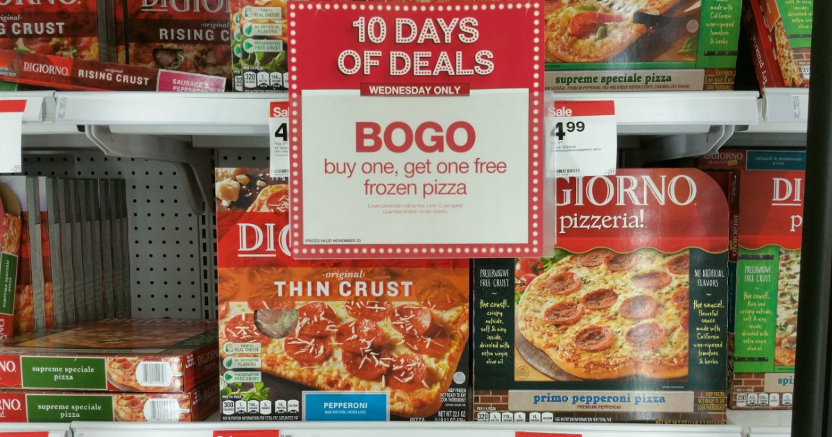 Target: Buy 1 Get 1 FREE Frozen Pizzas (TODAY ONLY)