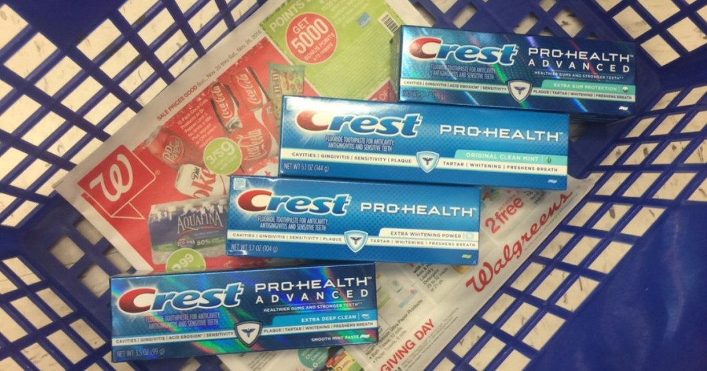 Crest Toothpaste Walgreens Deal 