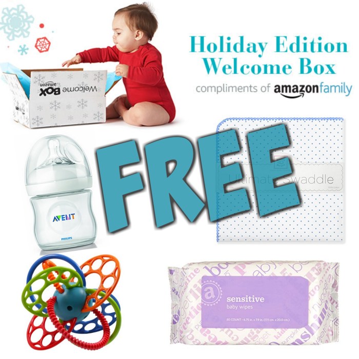 FREE Holiday Edition Welcome Box for Prime Members 