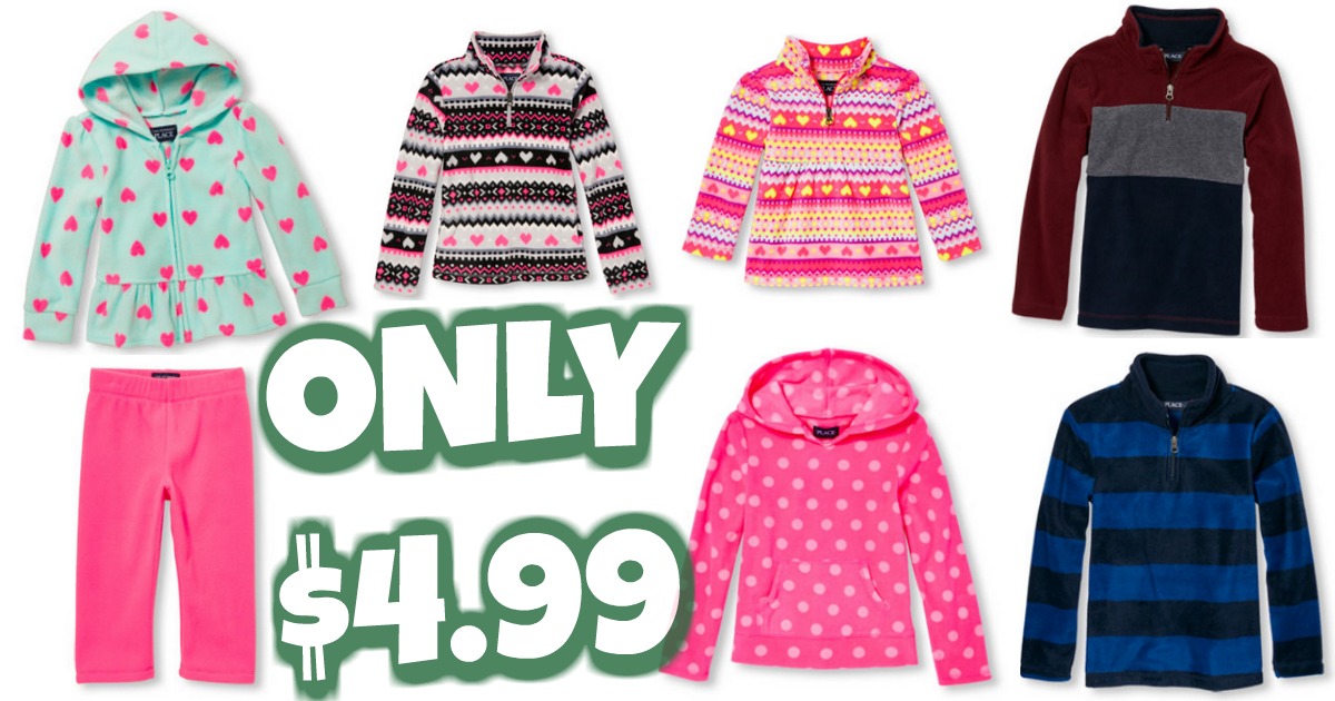 children's place fleece pants