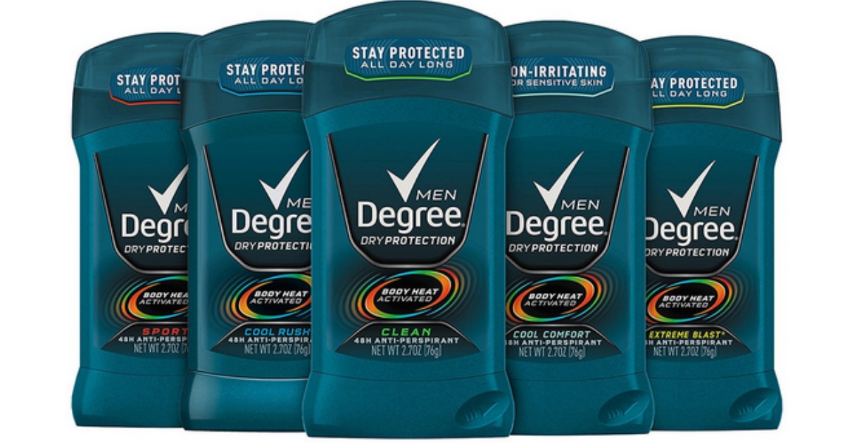 Amazon 6 Degree Men Deodorants ONLY 10 Shipped (Just 1.67 Each)