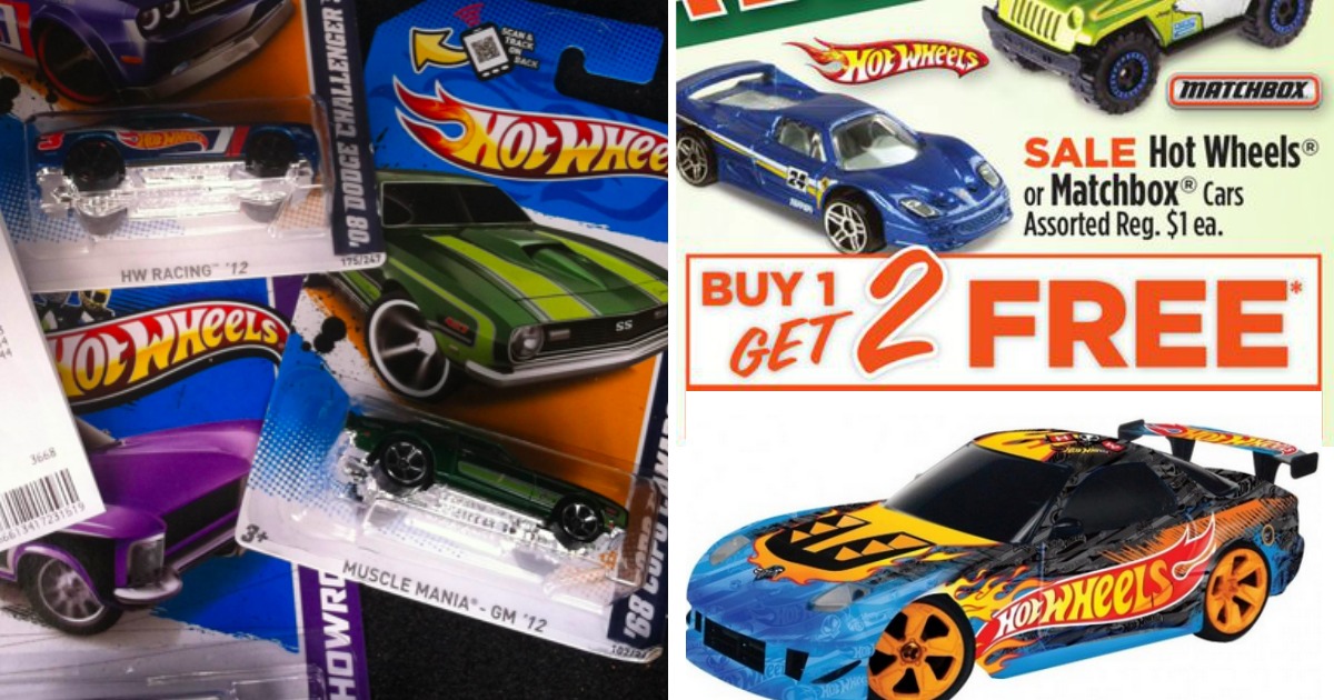 Dollar General: Buy 1, Get 2 Free Matchbox or Hot Wheels Cars = 33 ...