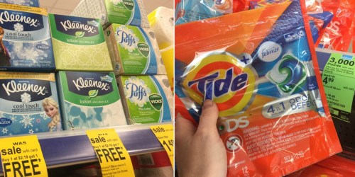 Walgreens Shoppers! BIG Savings on Kleenex AND Tide Pods…