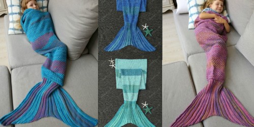 Adorable Kids’ Mermaid Blanket Only $8.01 Shipped (Fun & Unique Christmas Gift Idea)