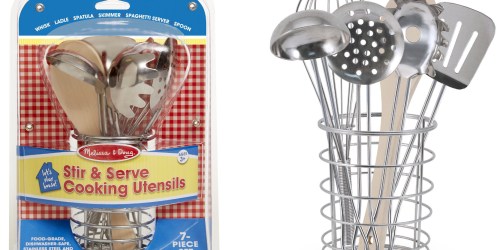 Amazon: Melisssa & Doug Stir and Serve Cooking Utensils Set Only $8.74