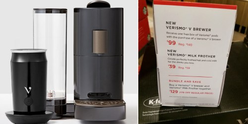 Starbucks: New Verismo V Brewer Bundle Only $129 Shipped (Includes Brewer, Milk Frother & Pods)