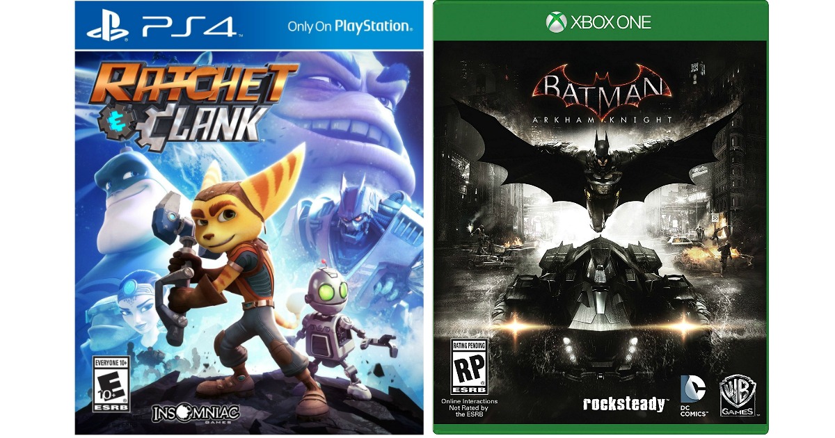 GameStop: Select PS4 and Xbox One Video Games Only Shipped (Regularly up to $39.99)