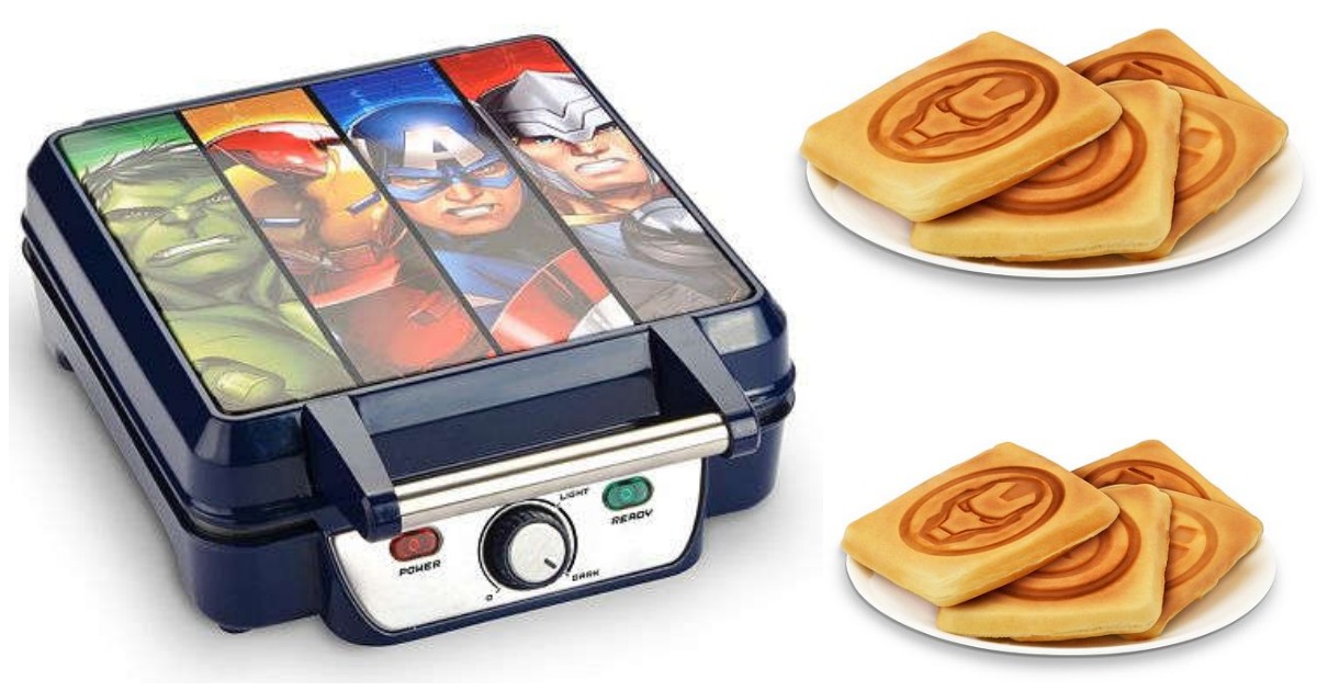Kohl's Marvel Avengers Waffle Maker Only 15.29