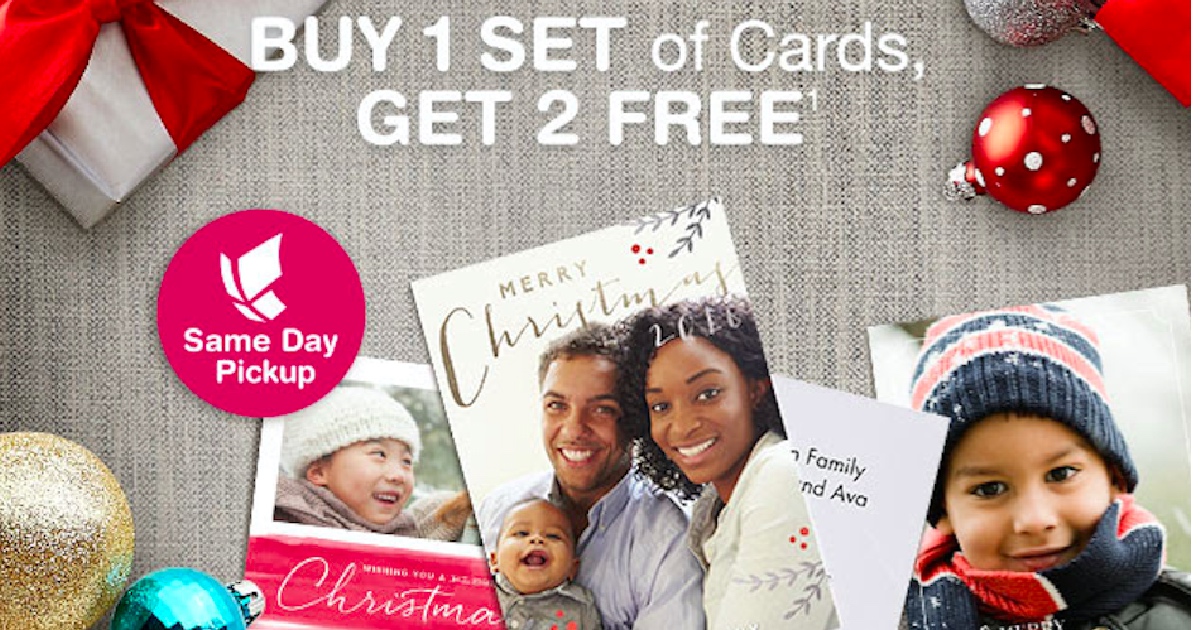 Walgreens 3 Sets Of Holiday Cards Only 15 w/ Free Store Pick Up (Just