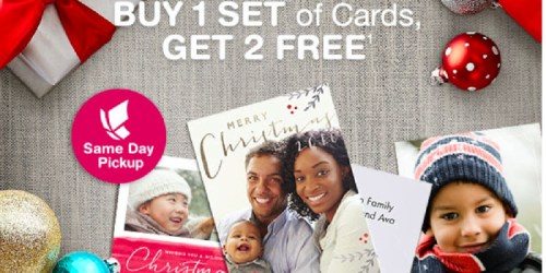 Walgreens: 3 Sets Of Holiday Cards Only $15 w/ Free Store Pick Up (Just 25¢ Per Card)