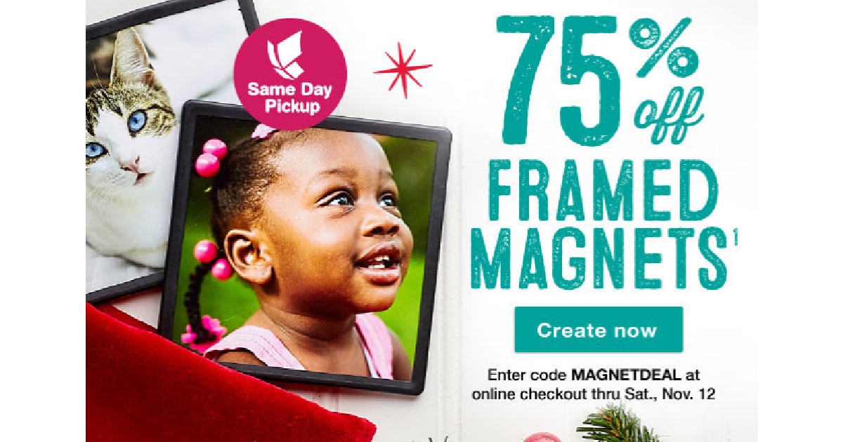 Walgreens Framed Photo Only 1.75 (Regularly 6.99) + Free InStore Pickup