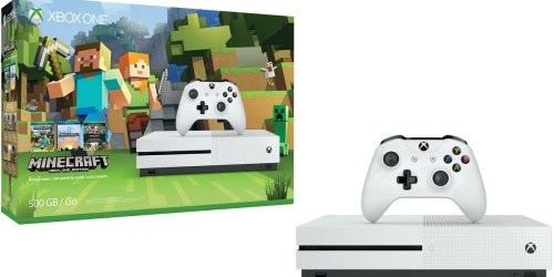 Xbox One S 500GB Console – Minecraft Bundle Only $219.99 Shipped (Regularly $249)