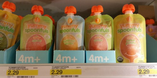 Target Shoppers! Score Up to 50% Off Yummy Spoonfuls Baby Food Pouches + More