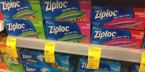 Walgreens: Ziploc Bags Only $1.50 Per Box (After Register Reward)