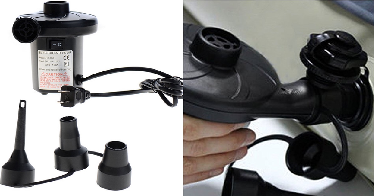 Amazon Electric Air Pump ONLY 10.39 (Great for Camping & Travel)