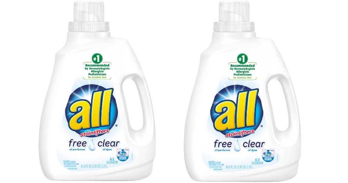 Target.com: TWO All Free Clear Detergent 94.5 Oz. Only $8.28 Shipped ...